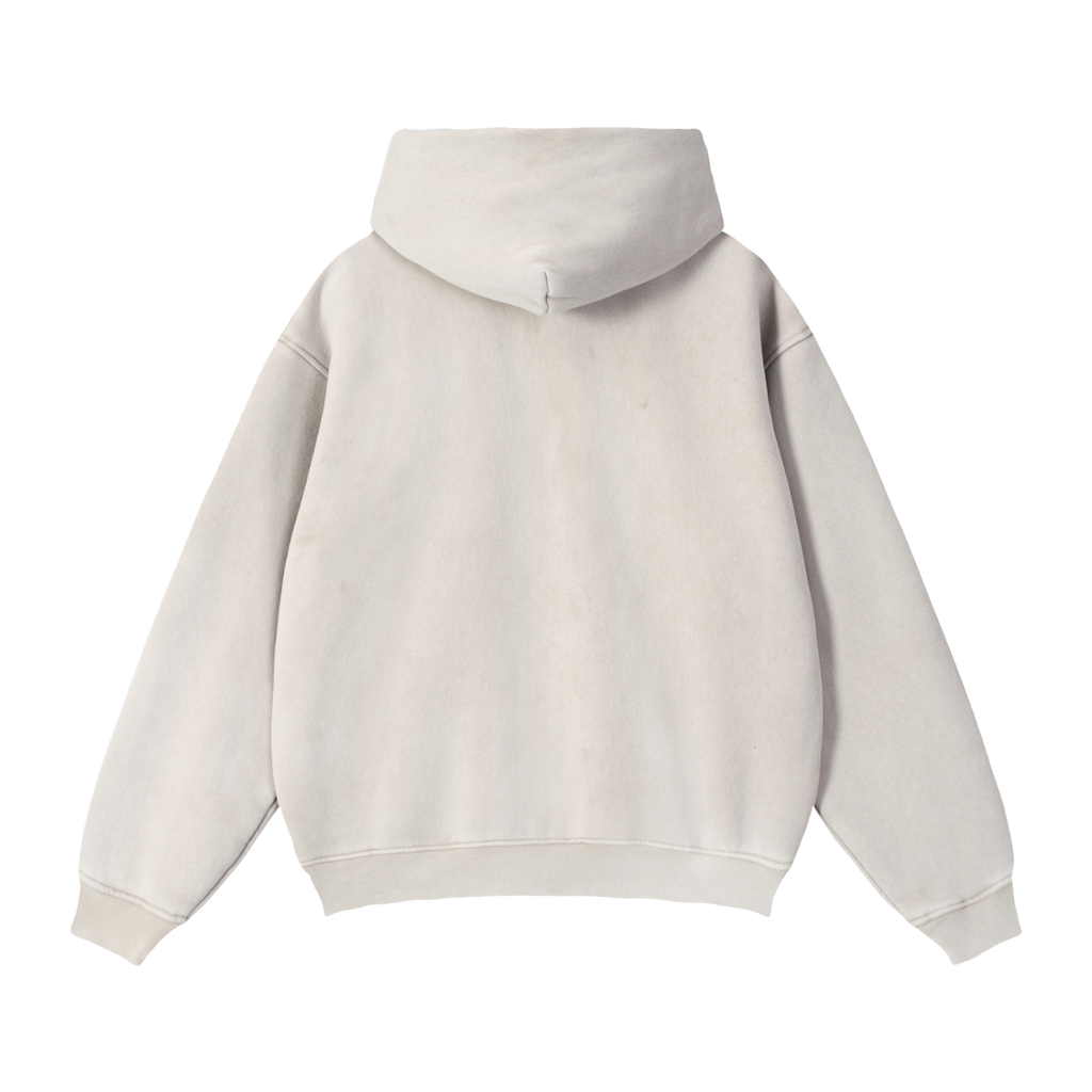 ٩inety٩ine Washed Zip-Up Hoodie