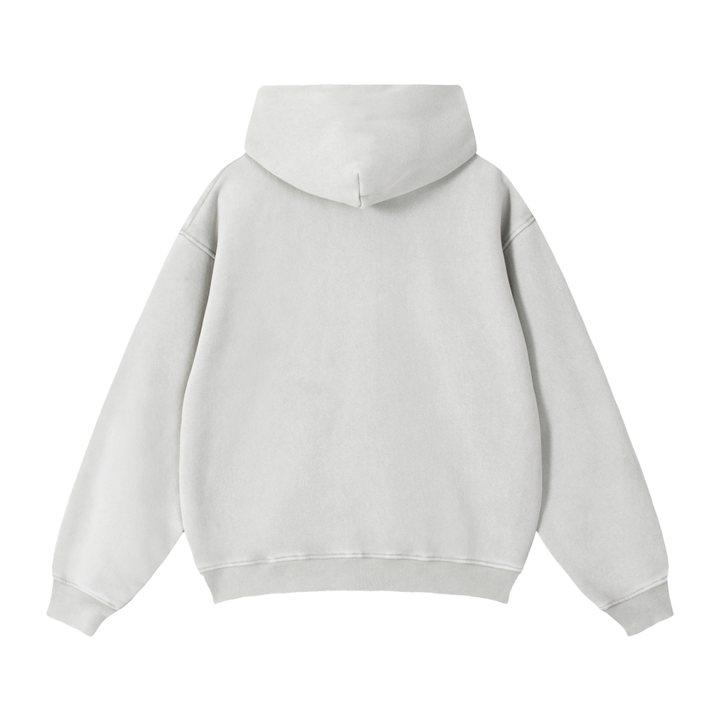 ٩inety٩ine Washed Zip-Up Hoodie