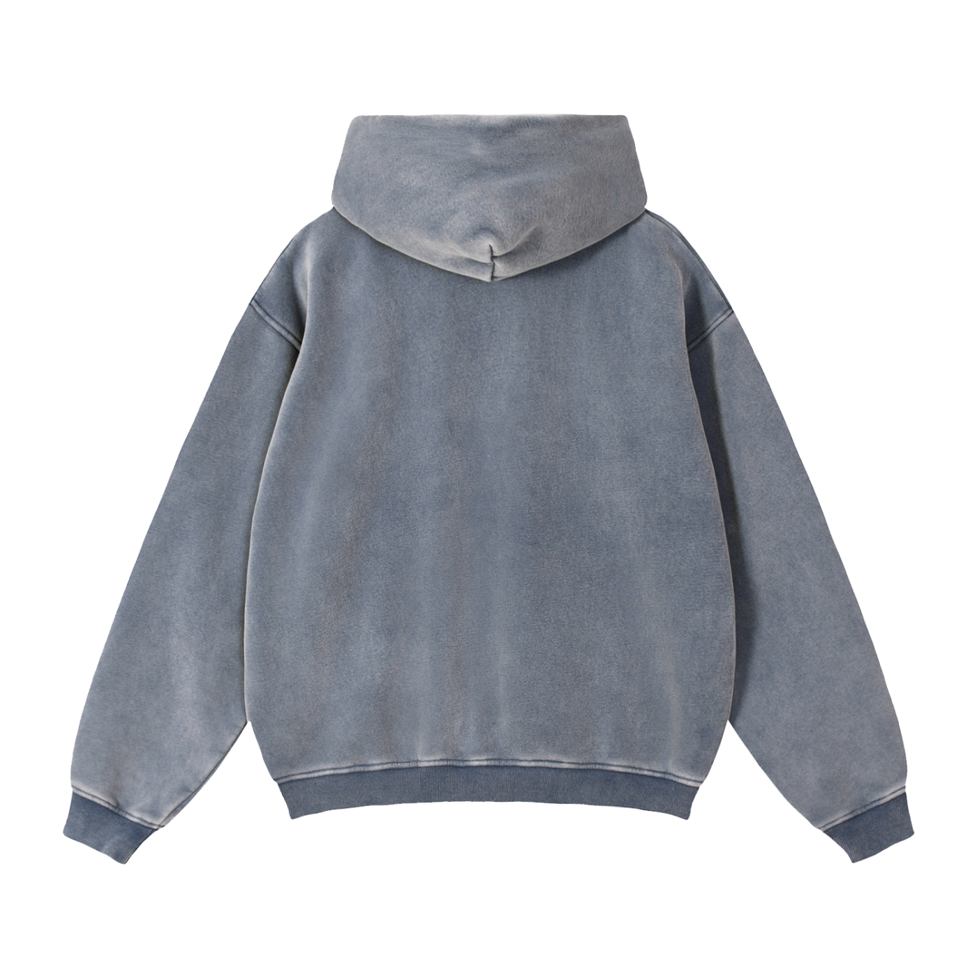 ٩inety٩ine Washed Zip-Up Hoodie